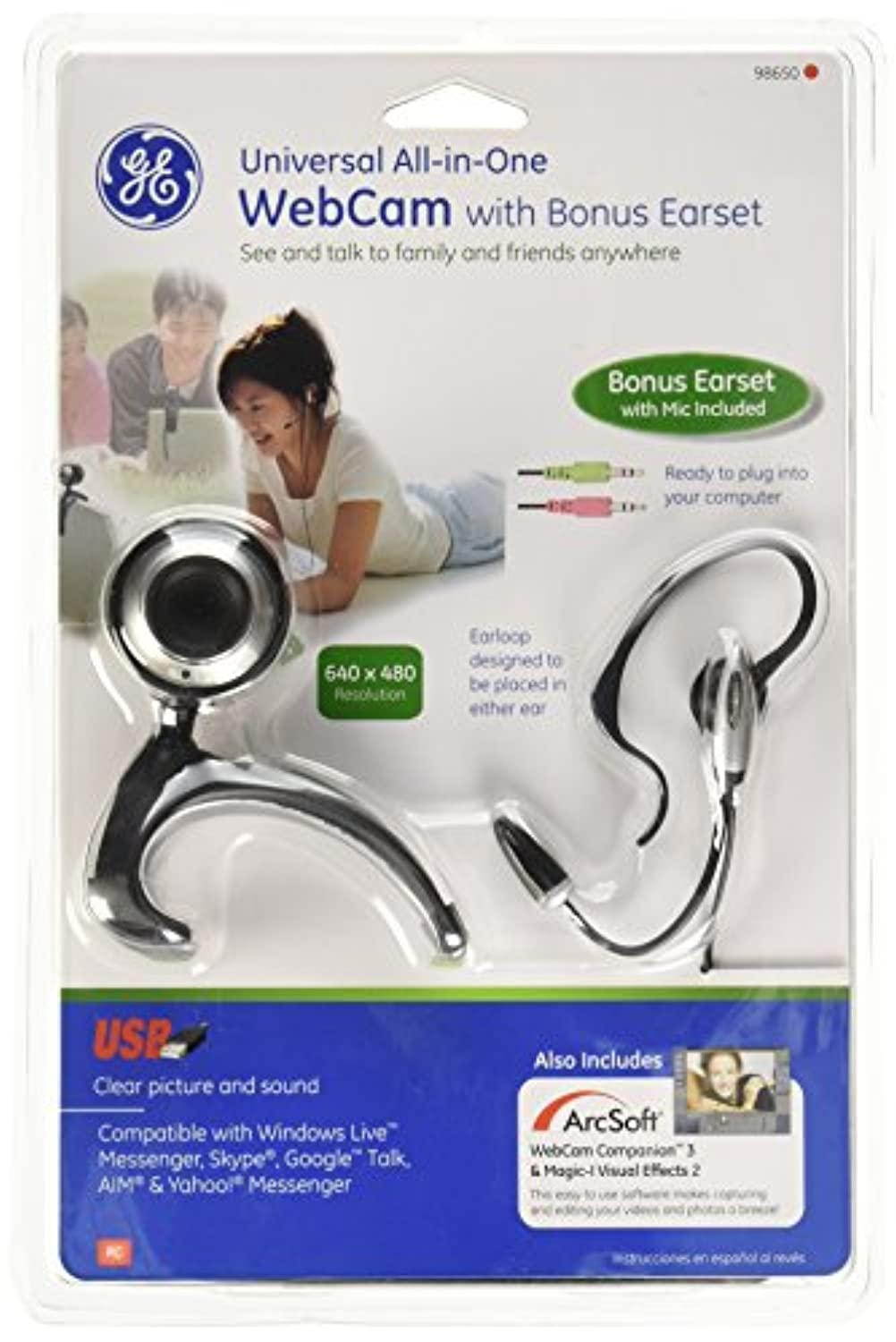 ge 98650 webcam and headset kit