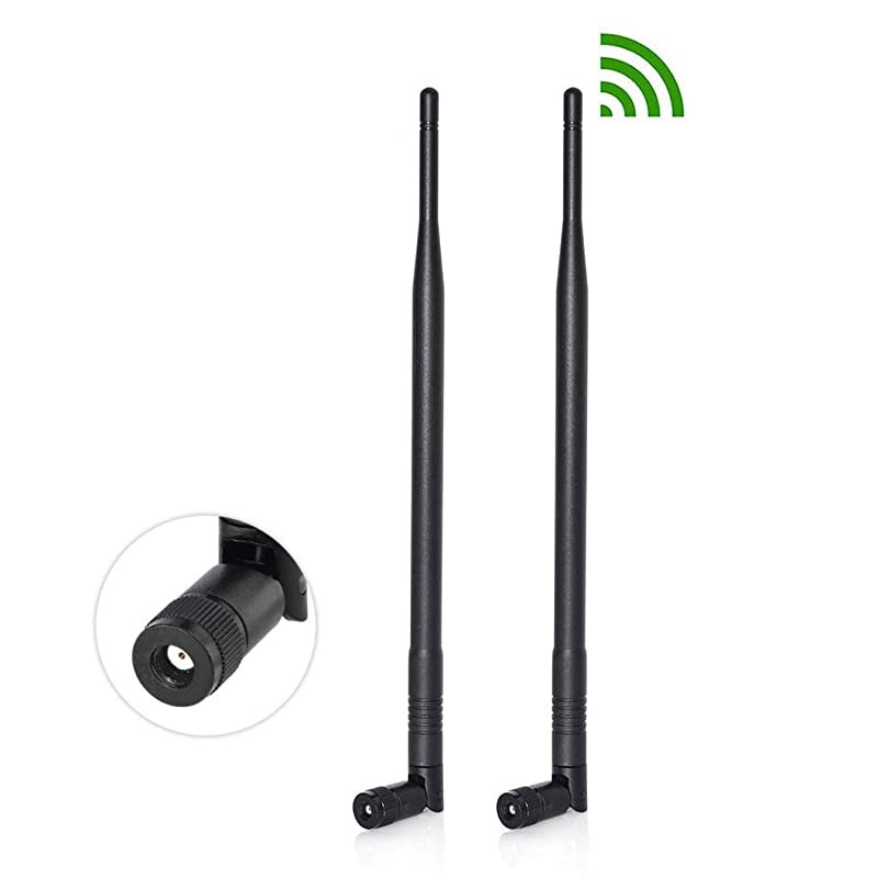 4G LTE Cellular Trail Camera Antenna 7dBi RPSMA Male Antenna 2Pack Compatible with SPYPOINT Link Micro Link Dark Link S Link EVO 4G LTE Cellular Trail Camera Wildlife Game Huinting Camera