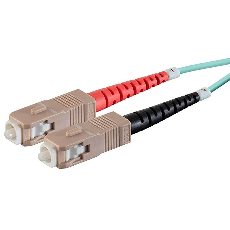 OM4 Fiber Optic Cable 3M Meter LCUPCSCUPC Multi Mode Duplex 50125 Type 20mm PVC