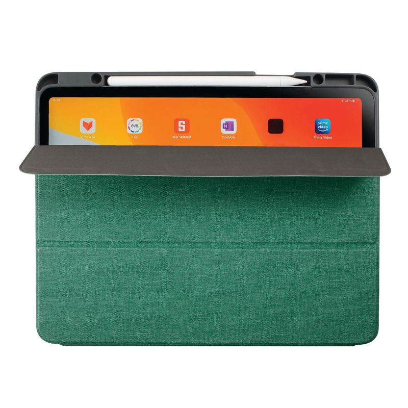 Insten - Soft TPU Tablet Case For iPad Pro 12.9" 2020, Multifold Stand, Magnetic Cover Auto Sleep/Wake, Pencil Charging, Mint Green