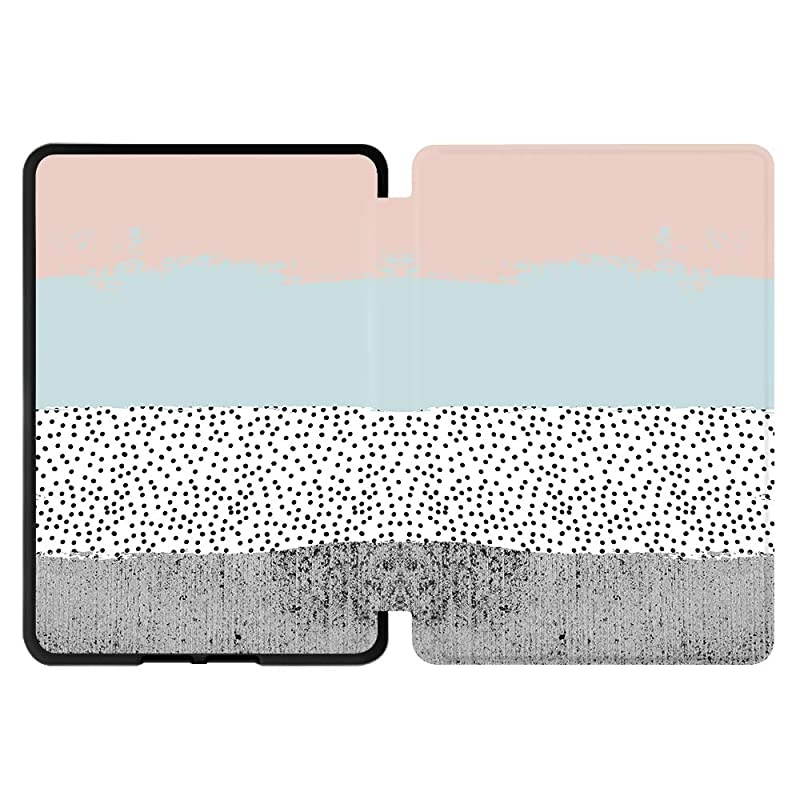 PU Leather Case for All-new Kindle Paperwhite (10th Gen - 2018 Release only&mdash;Will Not fit Prior Gen Kindle Devices), Shinning Gold