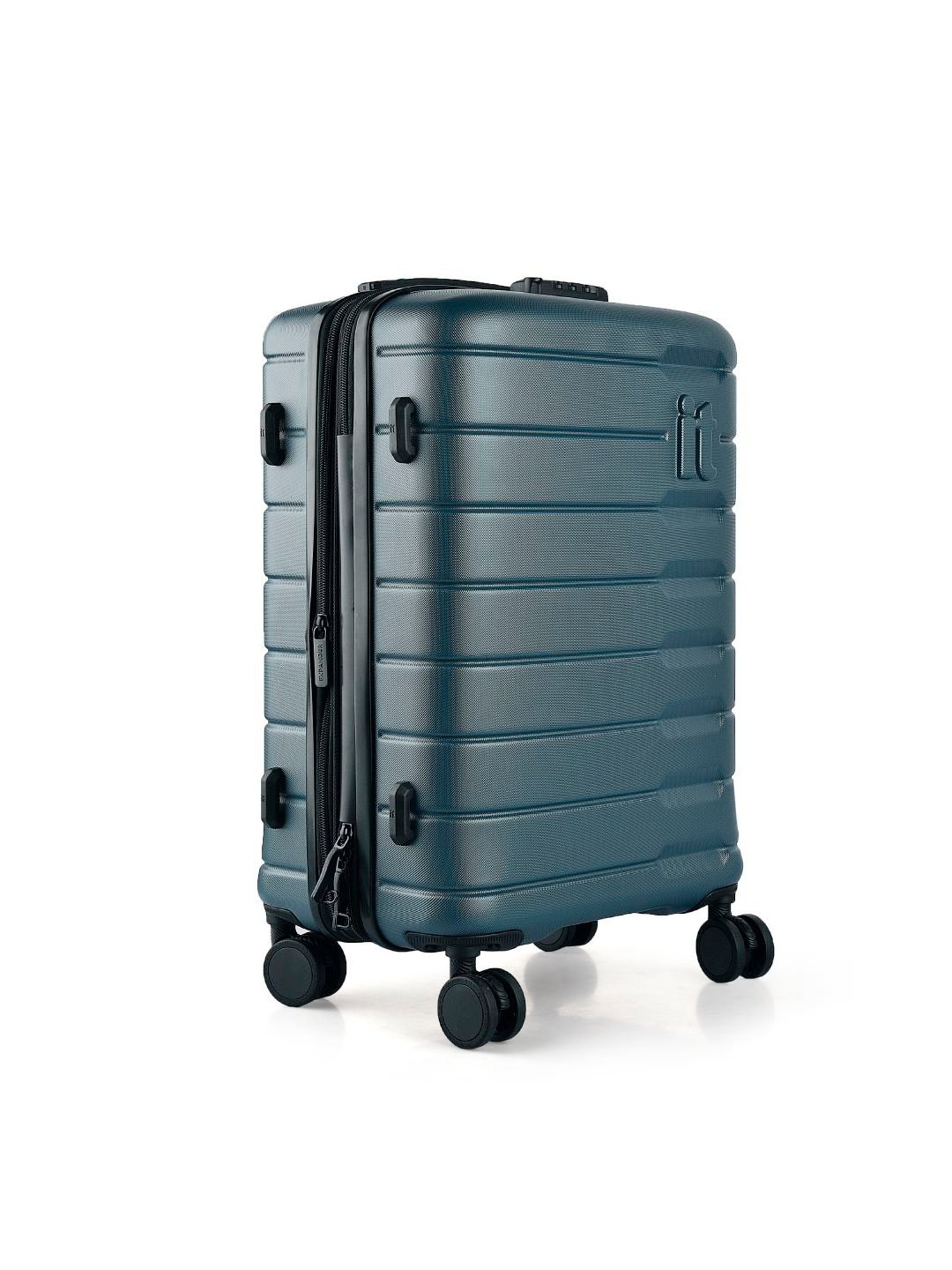 it luggage Incision Blue Cabin -20 inches Expandable Hardsided Trolley Bag with TSA Lock
