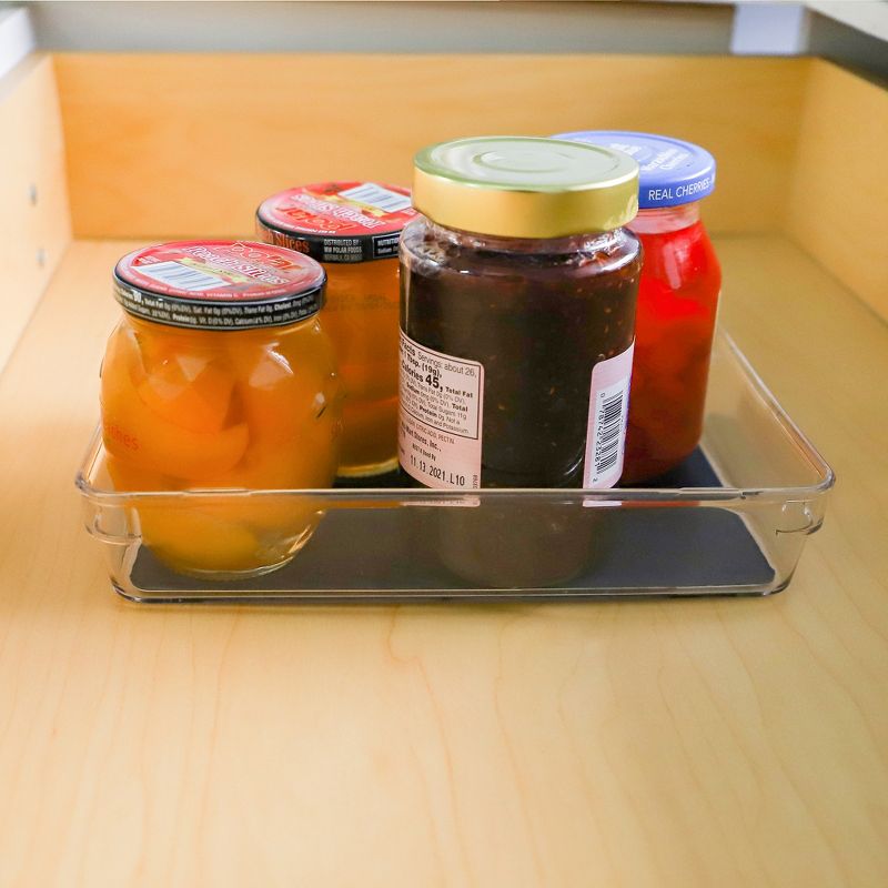 Michael Graves Design 9.5" x 6.5" Drawer Organizer with Indigo Rubber Lining