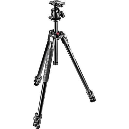 Manfrotto MK290XTA3-BHUS 290 Xtra Aluminum Tripod Kit with Ball Head