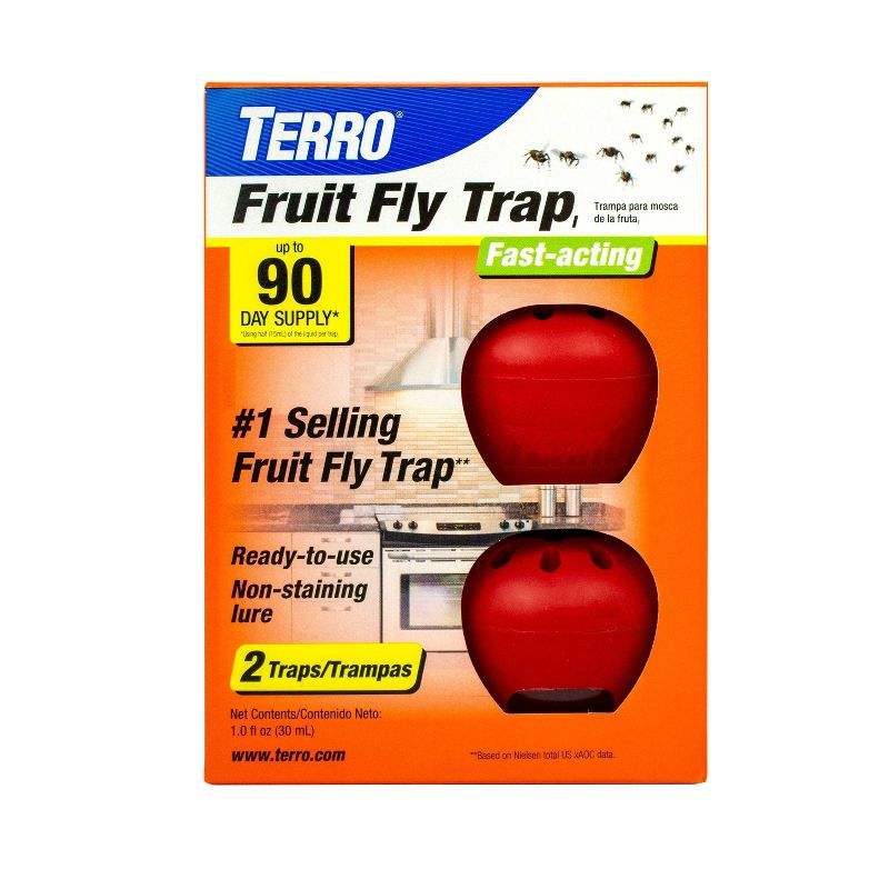 Terro 2pk Fruit Fly Trap