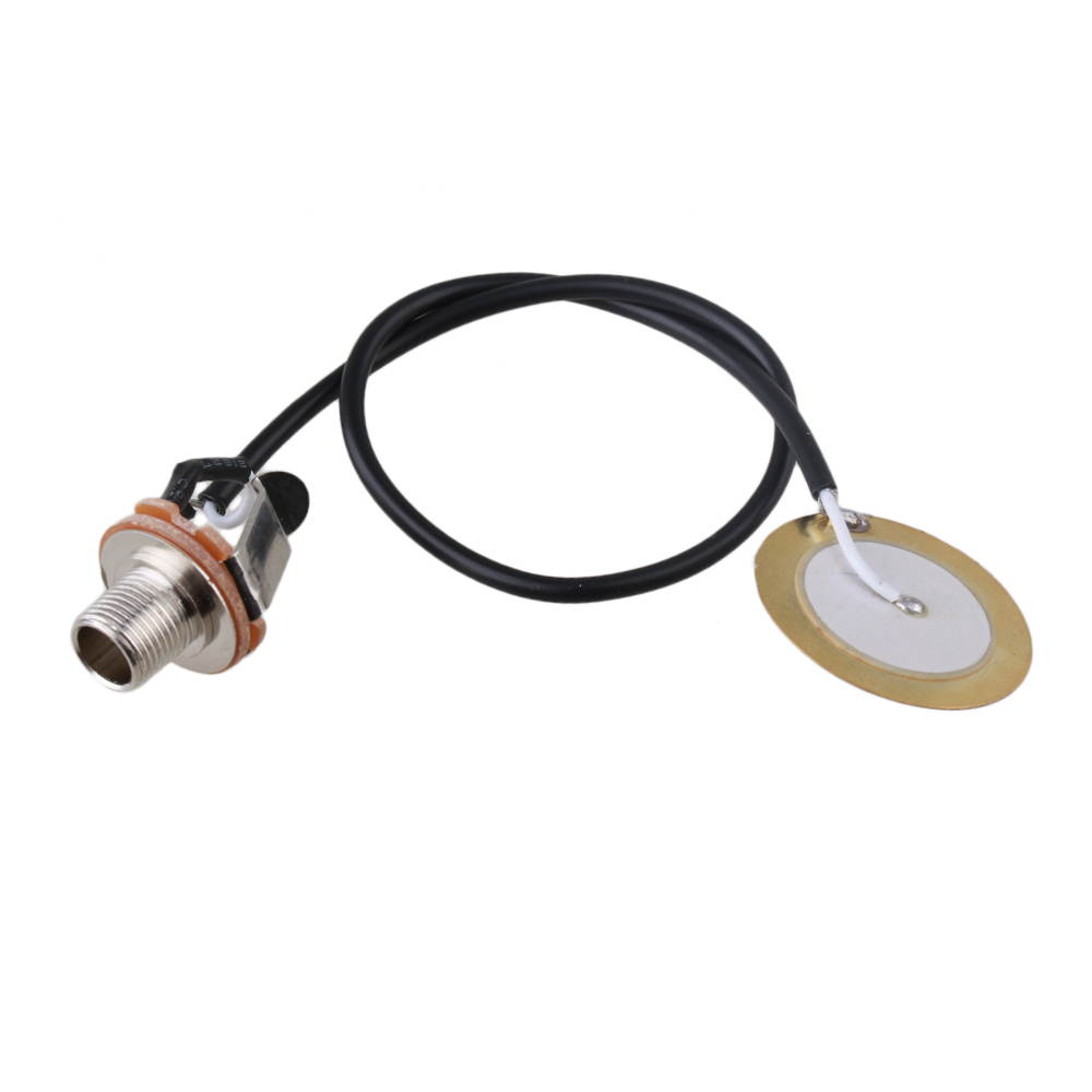 BQLZR Piezo Transducer Microphone Pickup Jack Mic Contact for Guitar DIY