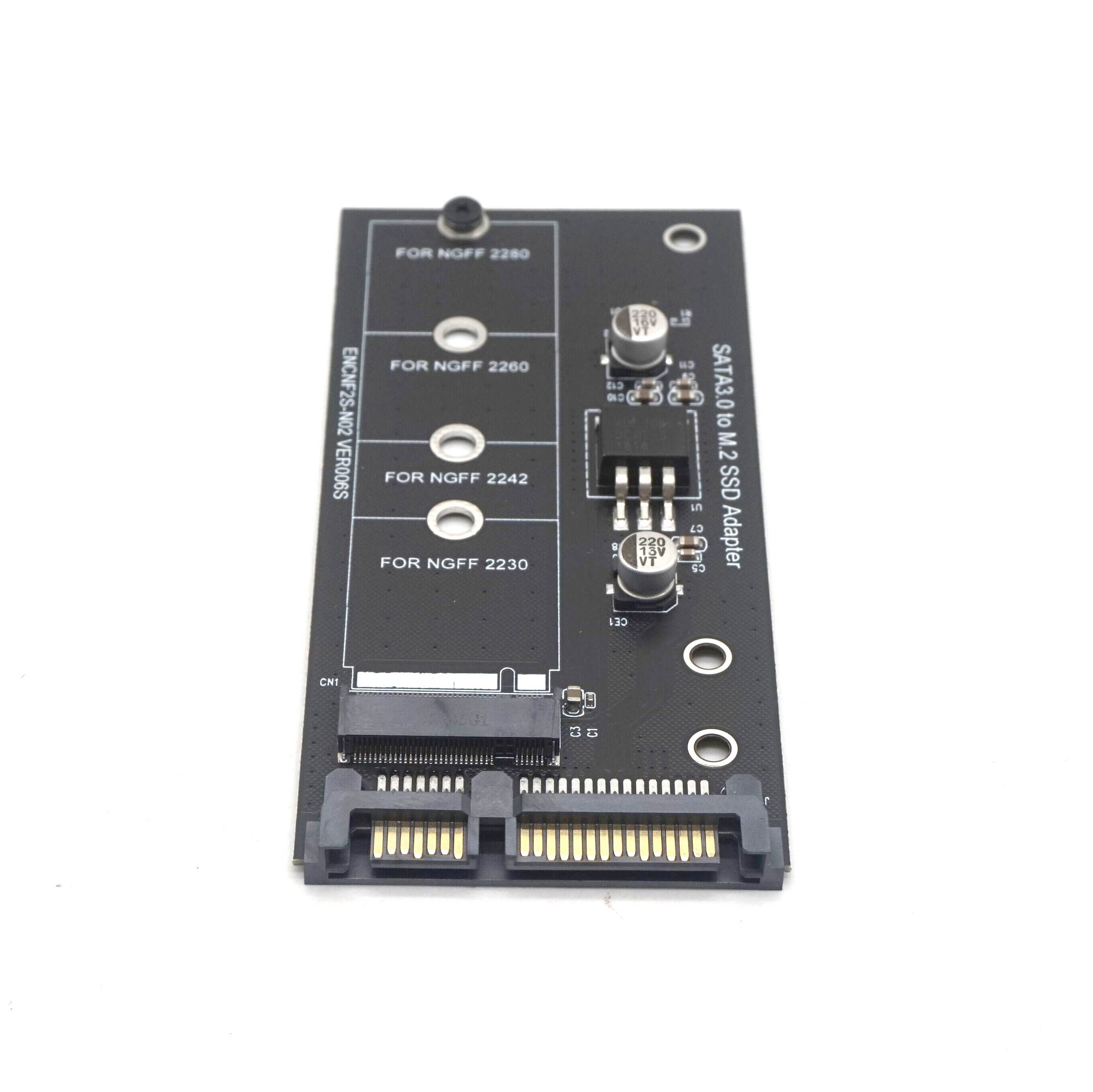 Weastlinks NGFF M.2 Adapter M2 SATA3 Raiser M.2 to SATA Adapter SSD M2 to SATA Expansion Card B Key Support 30/42/60/80mm