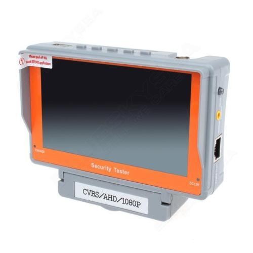 EYOYO Wrist 5" AHD CCTV Camera Cam Test Display Monitor Tester Audio 12V-Output