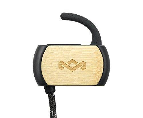 House Of Marley Voyage BT In-Ear Bluetooth Headphones with Mic, Black, EM-FE053-SB