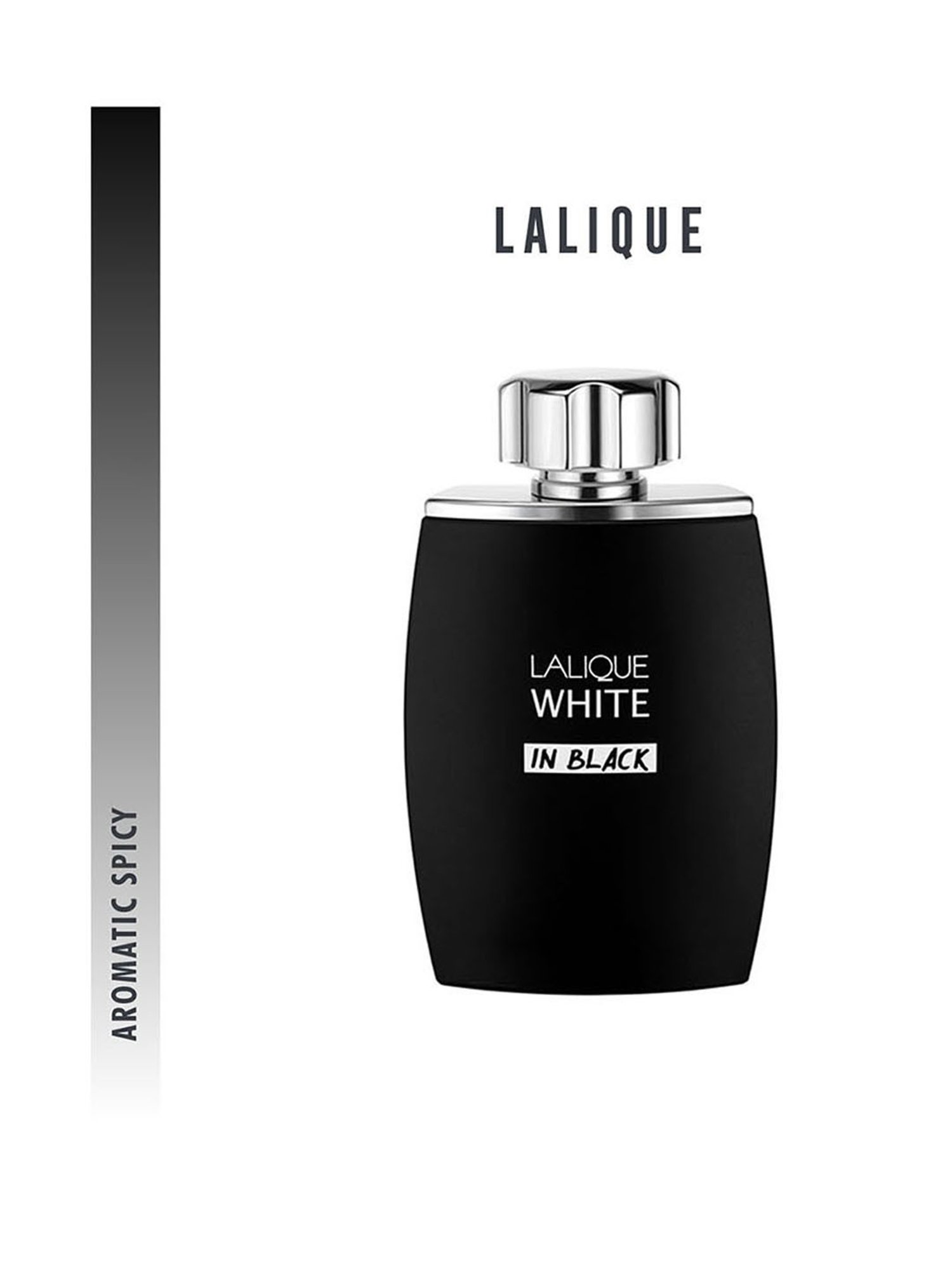 LALIQUE White In Black Eau De Parfum for Men - 125 ml