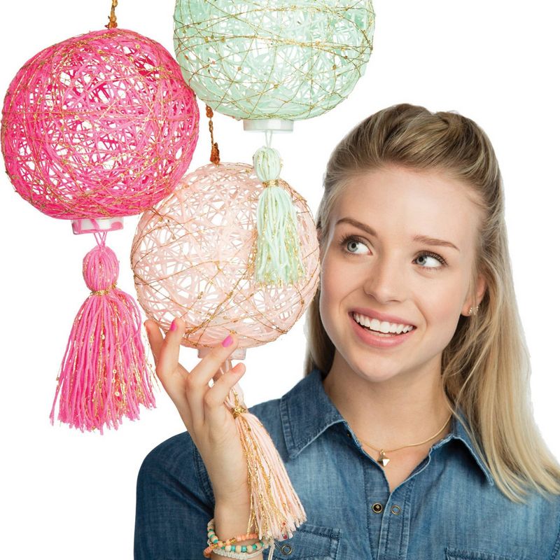 Craftivity 3ct Create Your Own Super String Lanterns