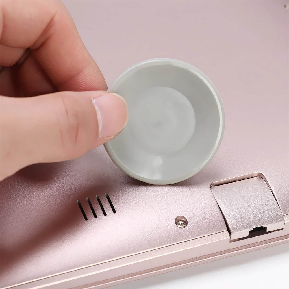 4Pcs/Set Laptop Notebook Heat Reduction Pad Cooling Feet Cooler Stand Holder Suction Leg Set