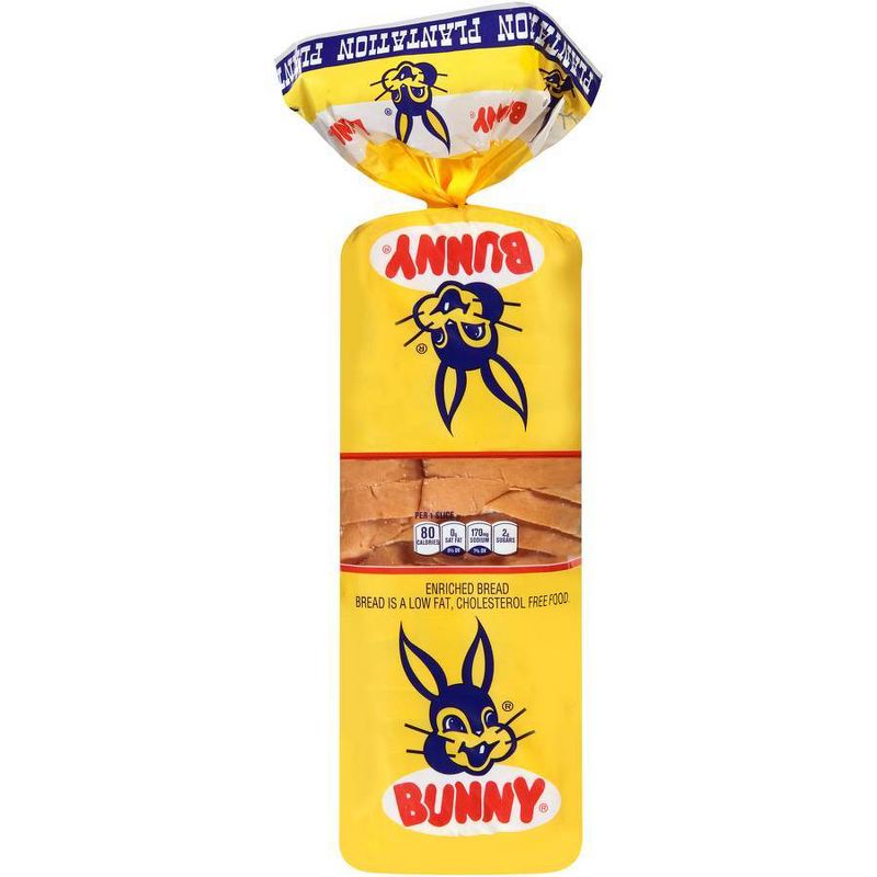 Bunny White Round Top Bread - 24oz