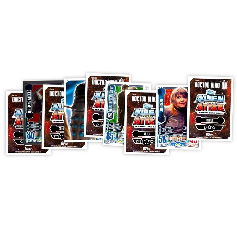 Seven20 Doctor Who Alien Attax 50th Anniversary Edition Topps Booster Pack Trading Cards
