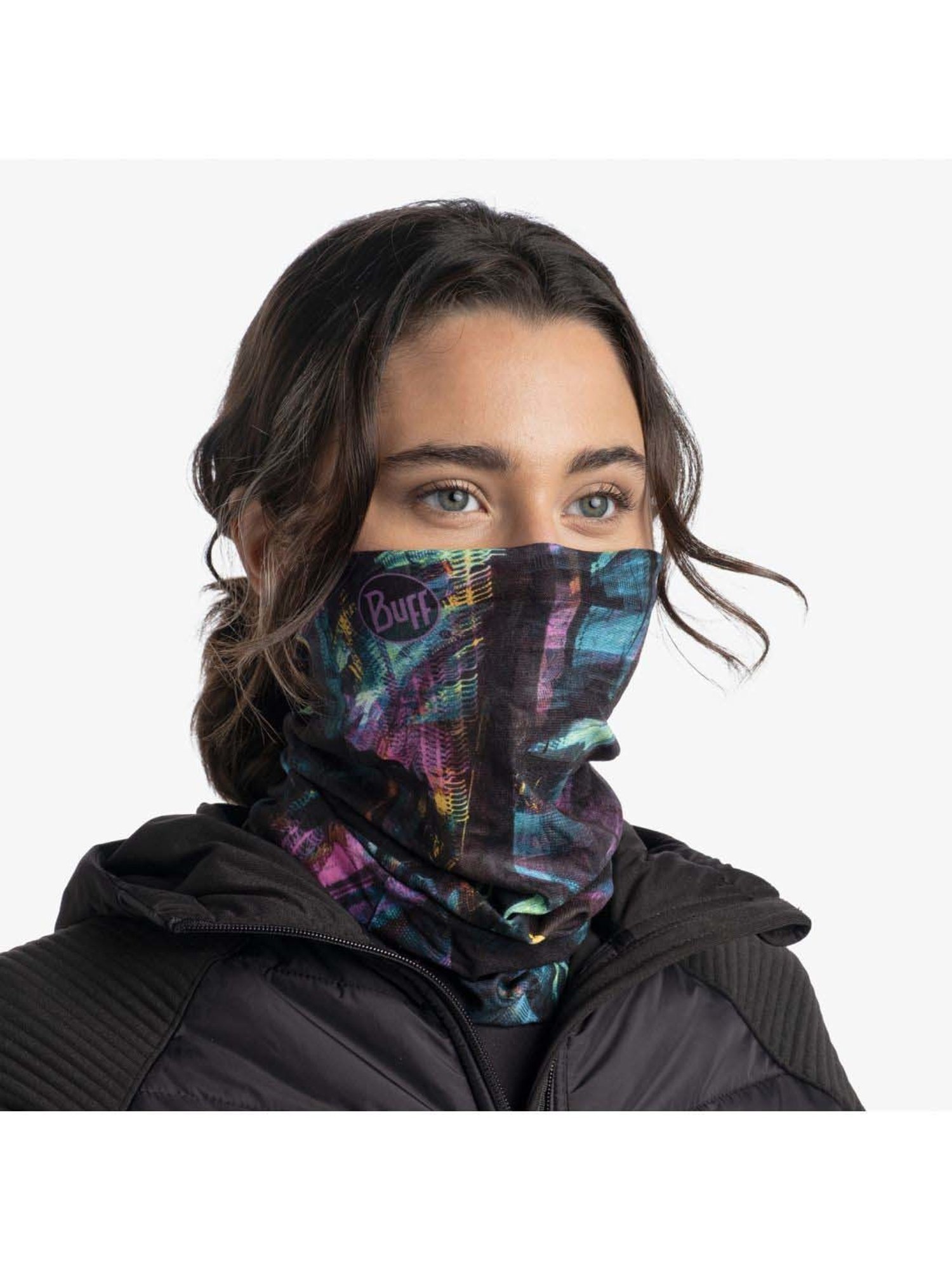 BUFF Original Ecostretch Sineki Black Printed Bandana