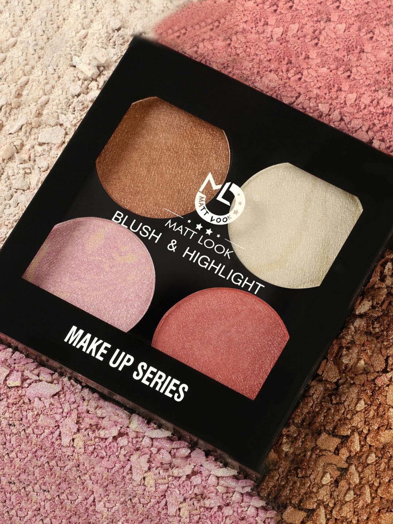 Matt Look Makeup Series Blush & Highlight 03 - 12 gm