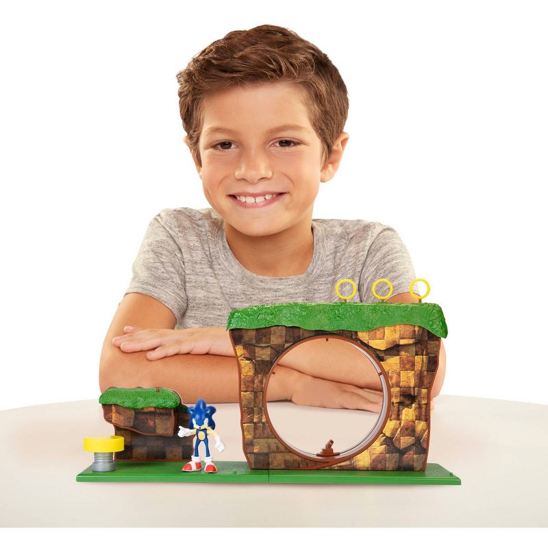 Sonic the Hedgehog Green Hill Zone Playset