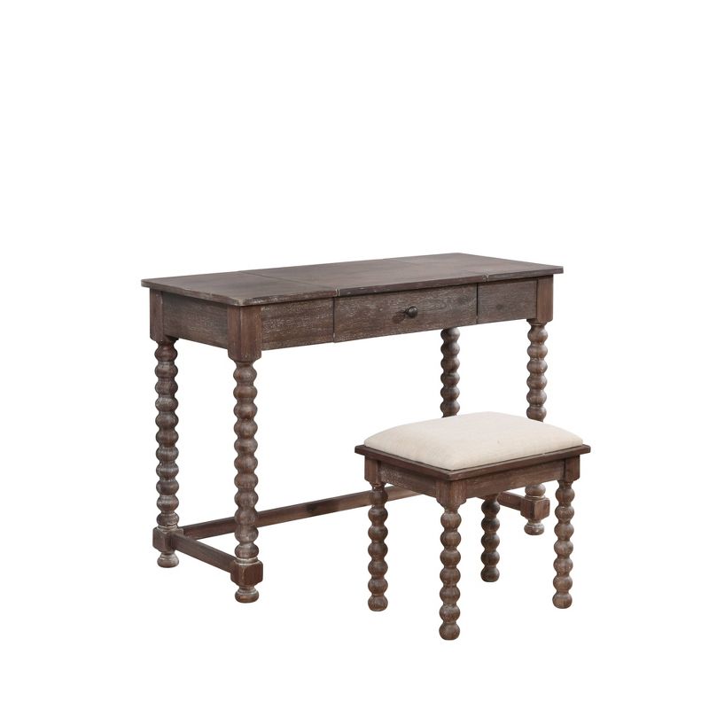 Salisbury Vanity w/Mirror White - Chique