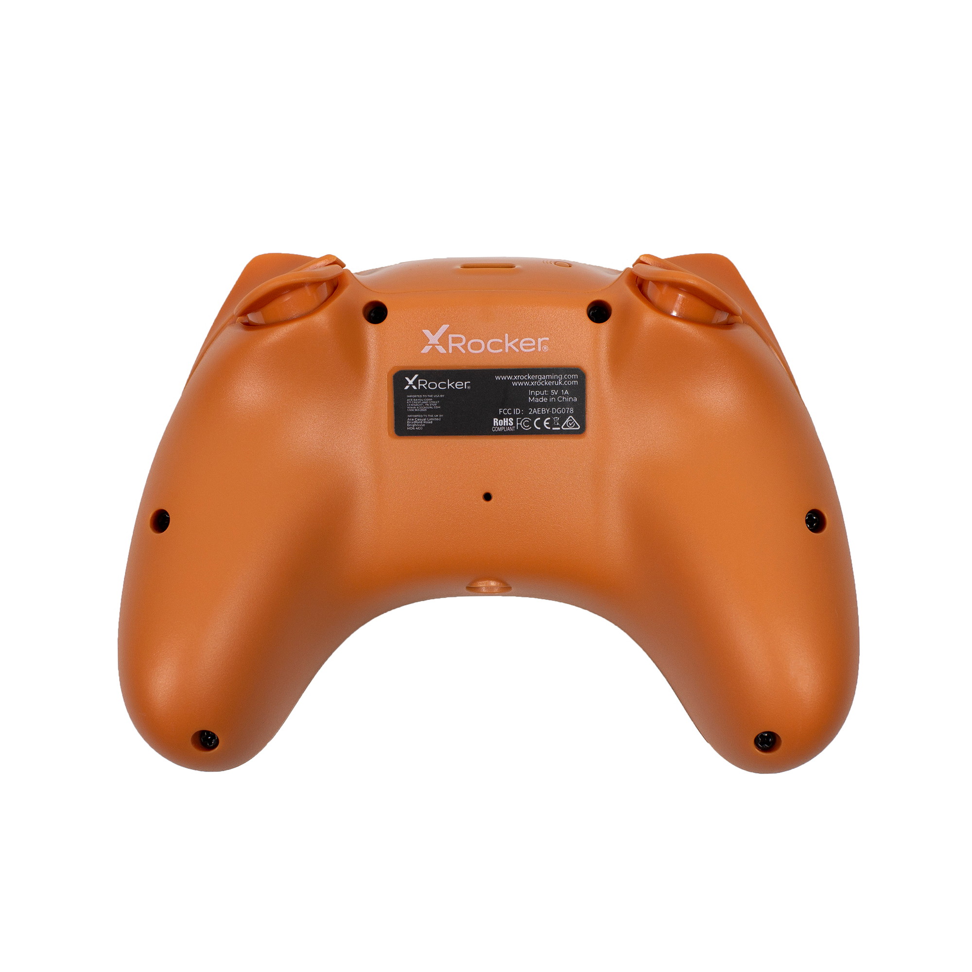 X Rocker Gaming Wild Tiger Wireless Controller with Swappable Faceplates