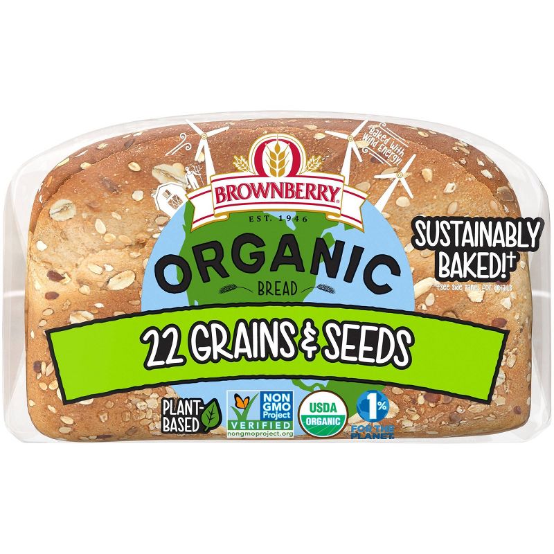 Brownberry Organic 22 Grains & seeds Bread - 27oz