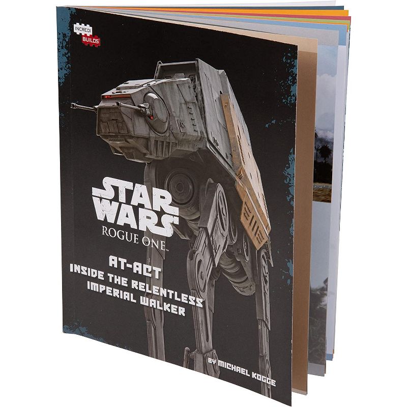 Incredibuilds Star Wars Imperial Walker Book & Wood Model Figure Kit