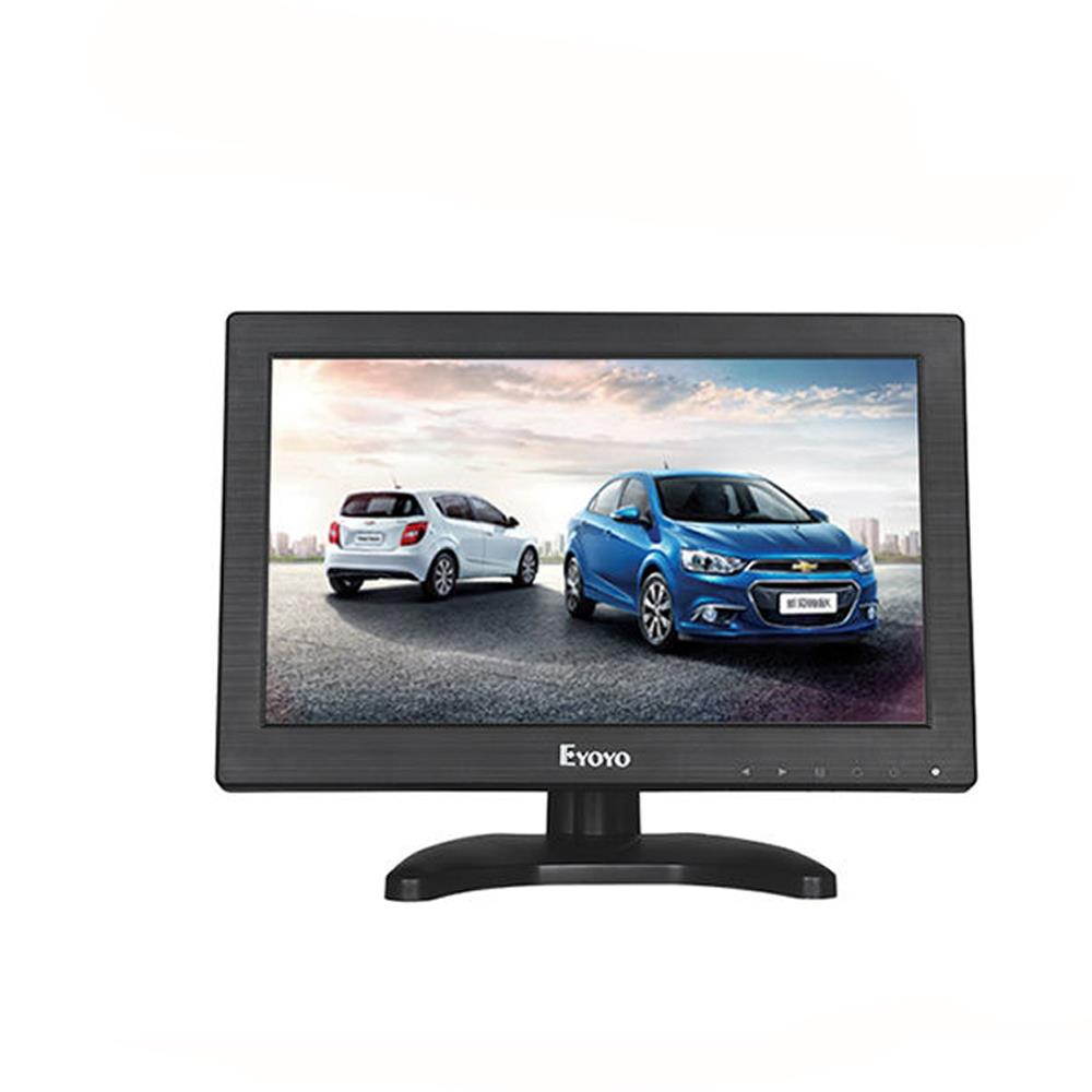 11.6" LCD Monitor Audio Video Monitor 1366x768 VGA BNC HD multi idioma para DVR