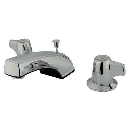 Two Handle 8 to 16 Widespread Lavatory Faucet with Retail Pop-up