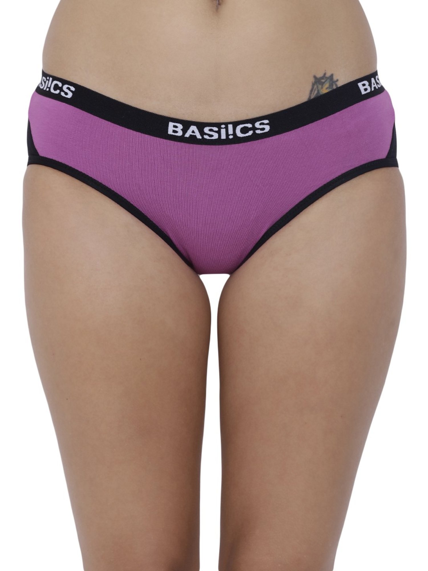 BASIICS by La Intimo Purple Hipster Panty