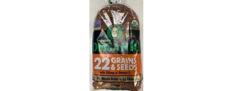 Papa Pita Organic Multigrain with Flax Seeds - 24oz