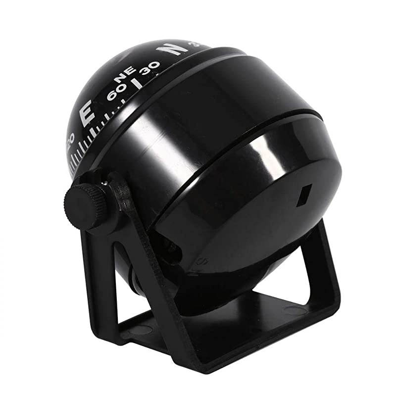 MultiPurpose Compass Sea Marine Bracket Mount Compass Voyager Outside Fits for Boat Caravan TruckBlack