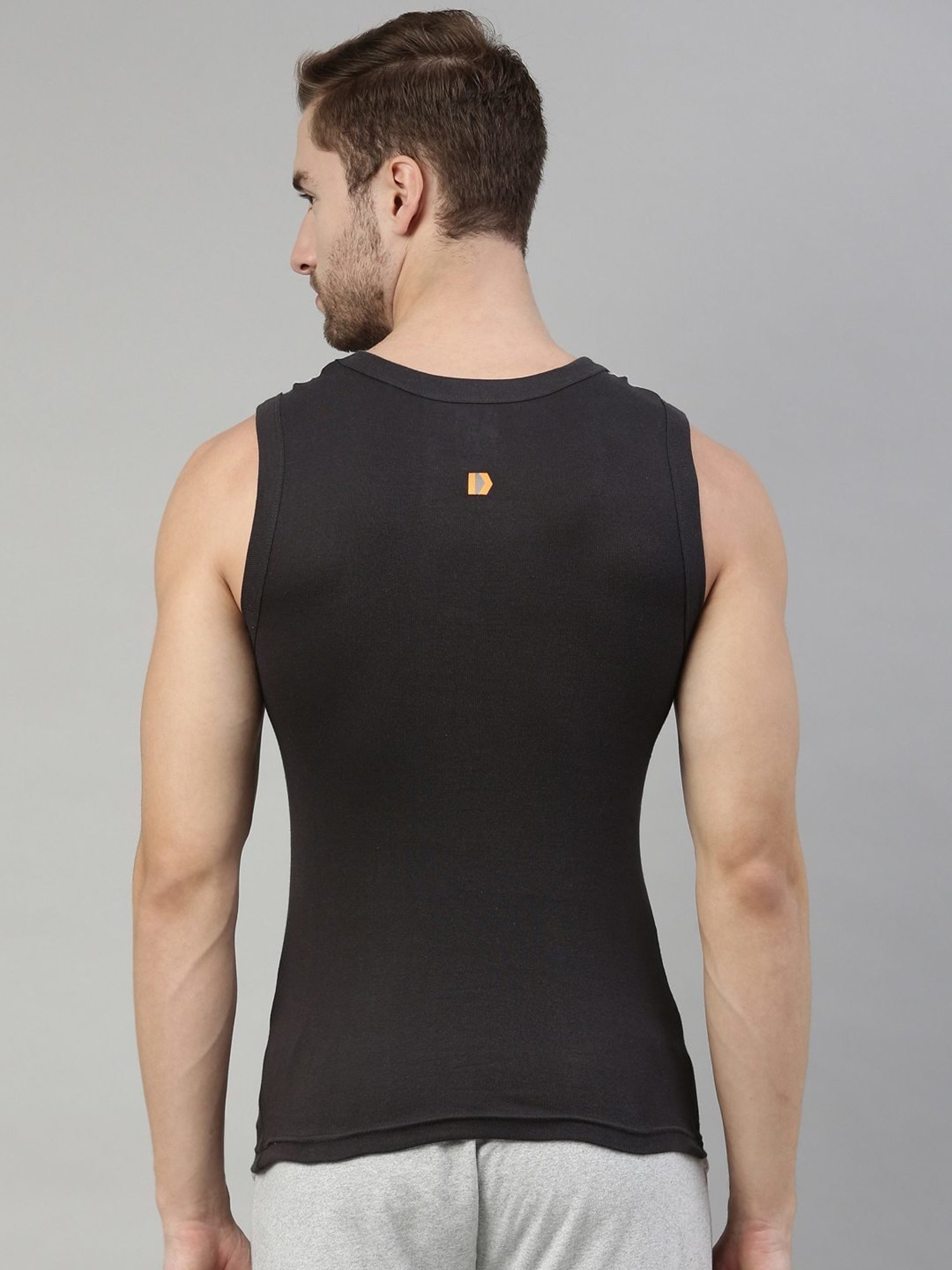 Dixcy Scott Originals Multi Cotton Regular Fit Vest - Pack Of 2