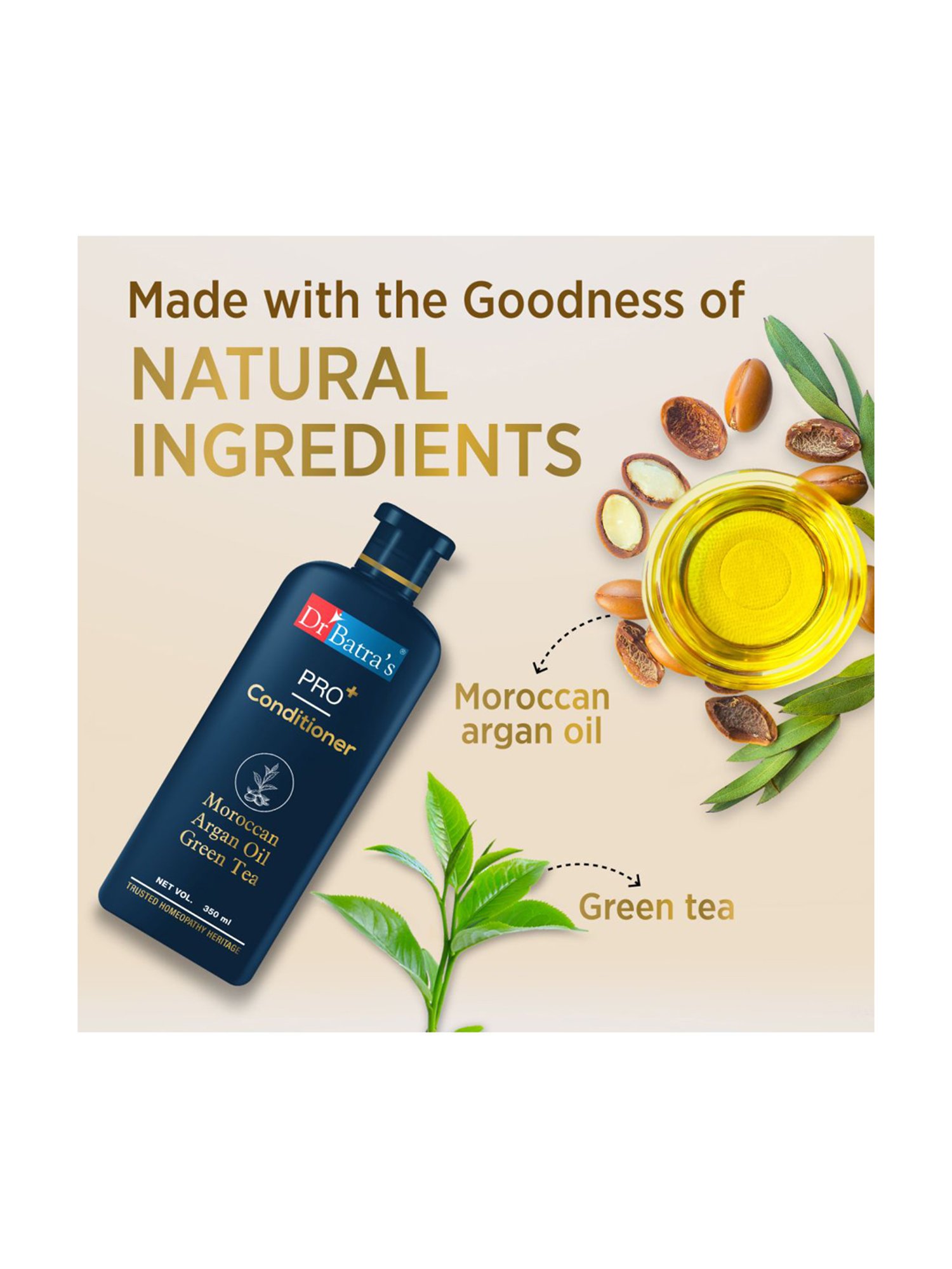 Dr Batra's PRO+ Color protection Shampoo with PRO+ Conditioner Each - 350 ml