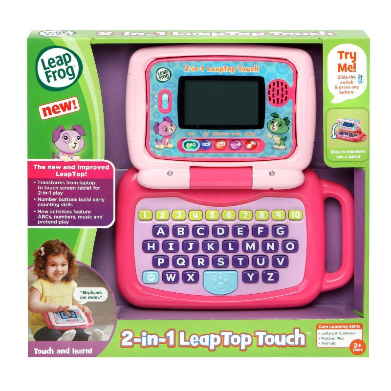 LeapFrog 2-in-1 LeapTop Touch - Pink