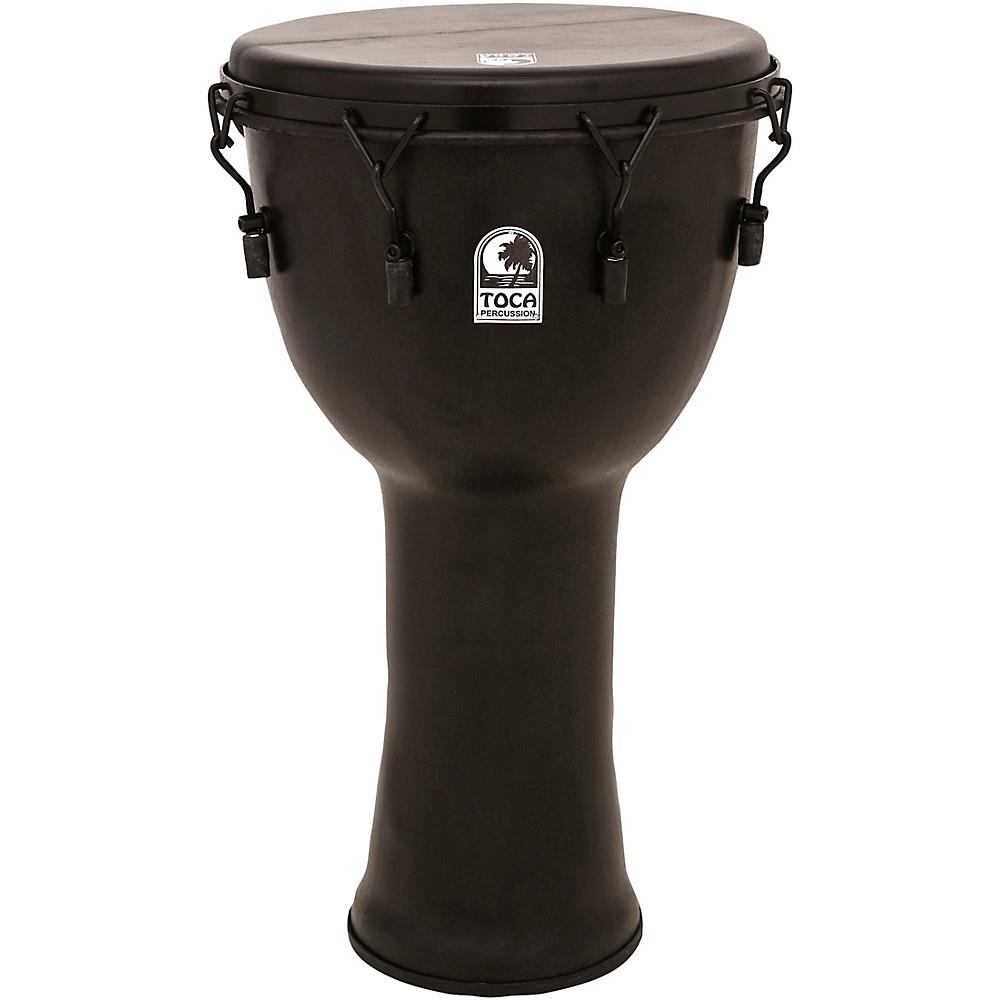 toca sfdmx9bm freestyle black mamba mechanically tuned 9inch djembe