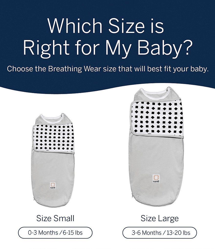 Nanit Baby Newborn-24 Months Swaddle for Nanit Cameras 3-Pack