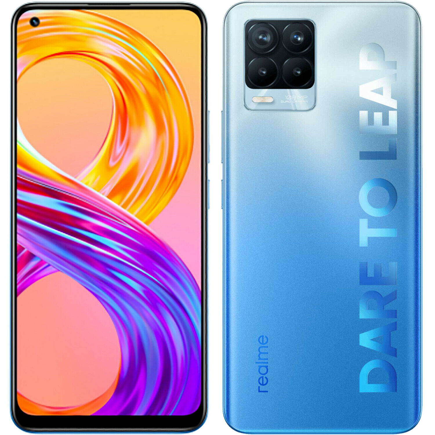 Realme 8 Pro Dual-SIM 128GB ROM + 8GB RAM (GSM Only | No CDMA) Factory Unlocked 4G/LTE Smartphone (Infinite Blue) - International Version