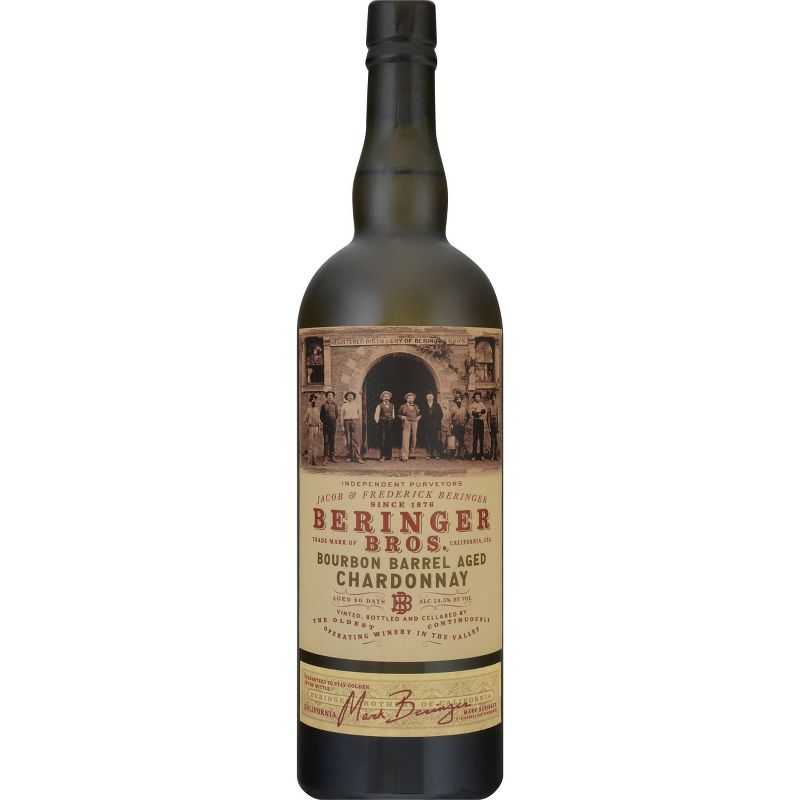 Beringer Bros. Bourbon Barrel Chardonnay White Wine - 750ml Bottle