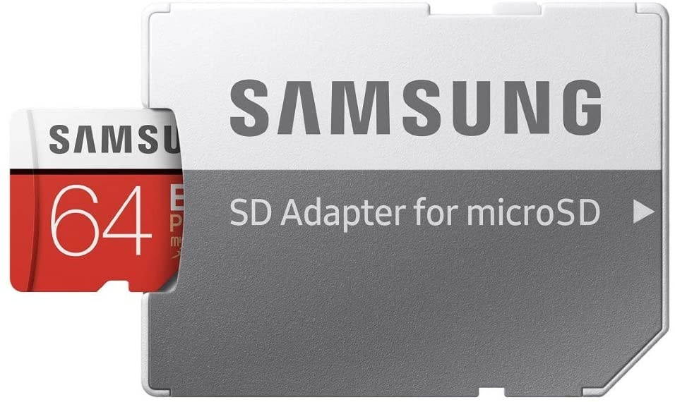 Samsung 64GB MicroSDXC EVO Plus Memory Card w/ Adapter (MB-MC64GA)