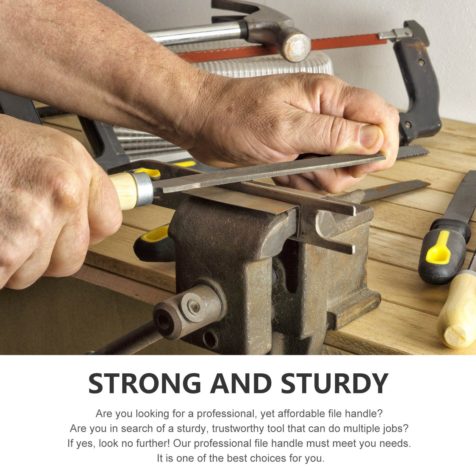 3 Pcs Portable Durable Practical Screwdriver Handles Cutting File Handles for Women