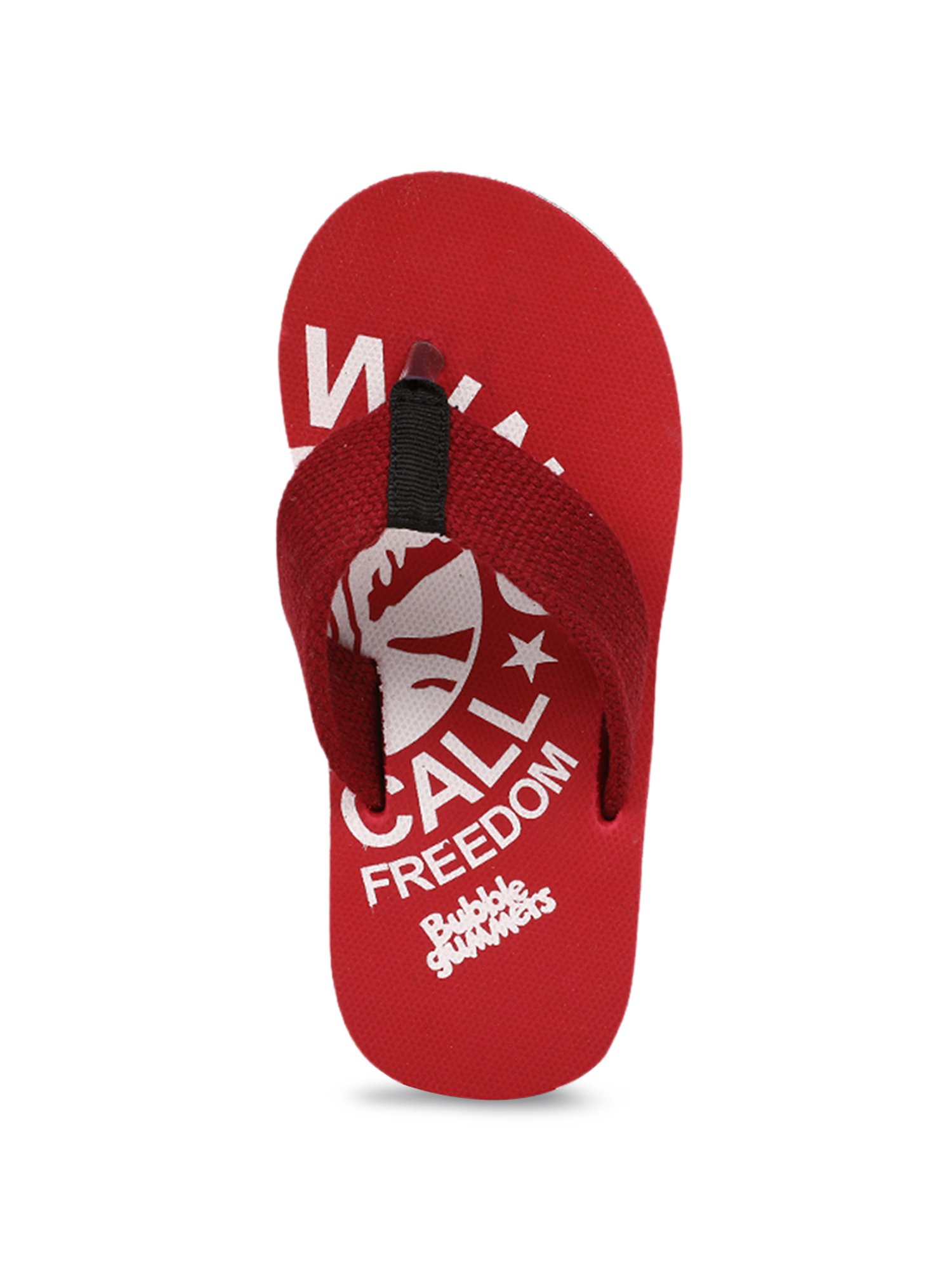 Bubblegummers by Bata Kids Red Flip Flops