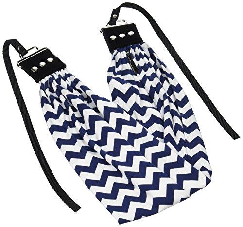 Chevron Navy Scarf Collection Camera Strap