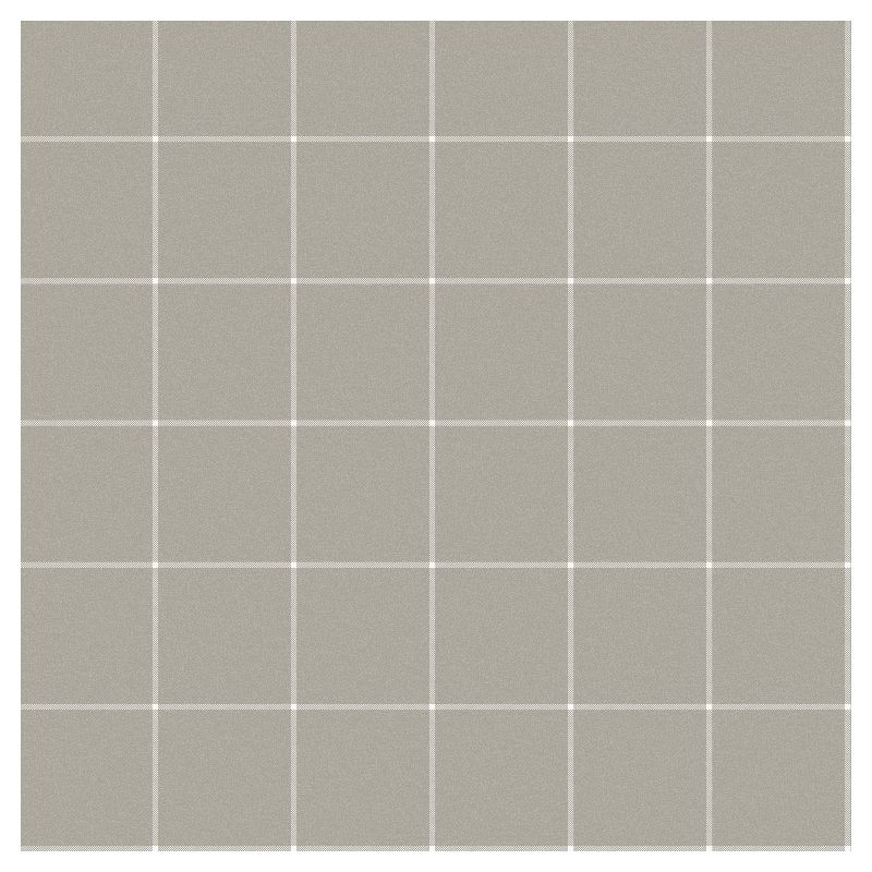 Devine Color Windowpane Plaid Peel & Stick Wallpaper Beige and White