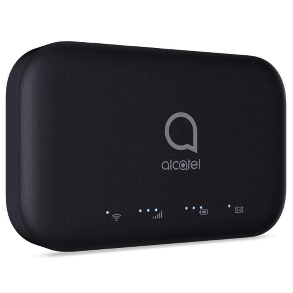 Alcatel Linkzone 2 | T-Mobile Unlocked Mobile Hotspot | Battery Pack Support | Dual-Band WiFi 2.4GHz/5GHz | USB-Type C Interface | 4400mAh Li-Ion Removable Battery - Black
