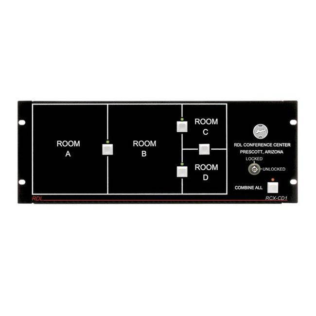 Remote Control for RCX-5C Room Combiner with key lock