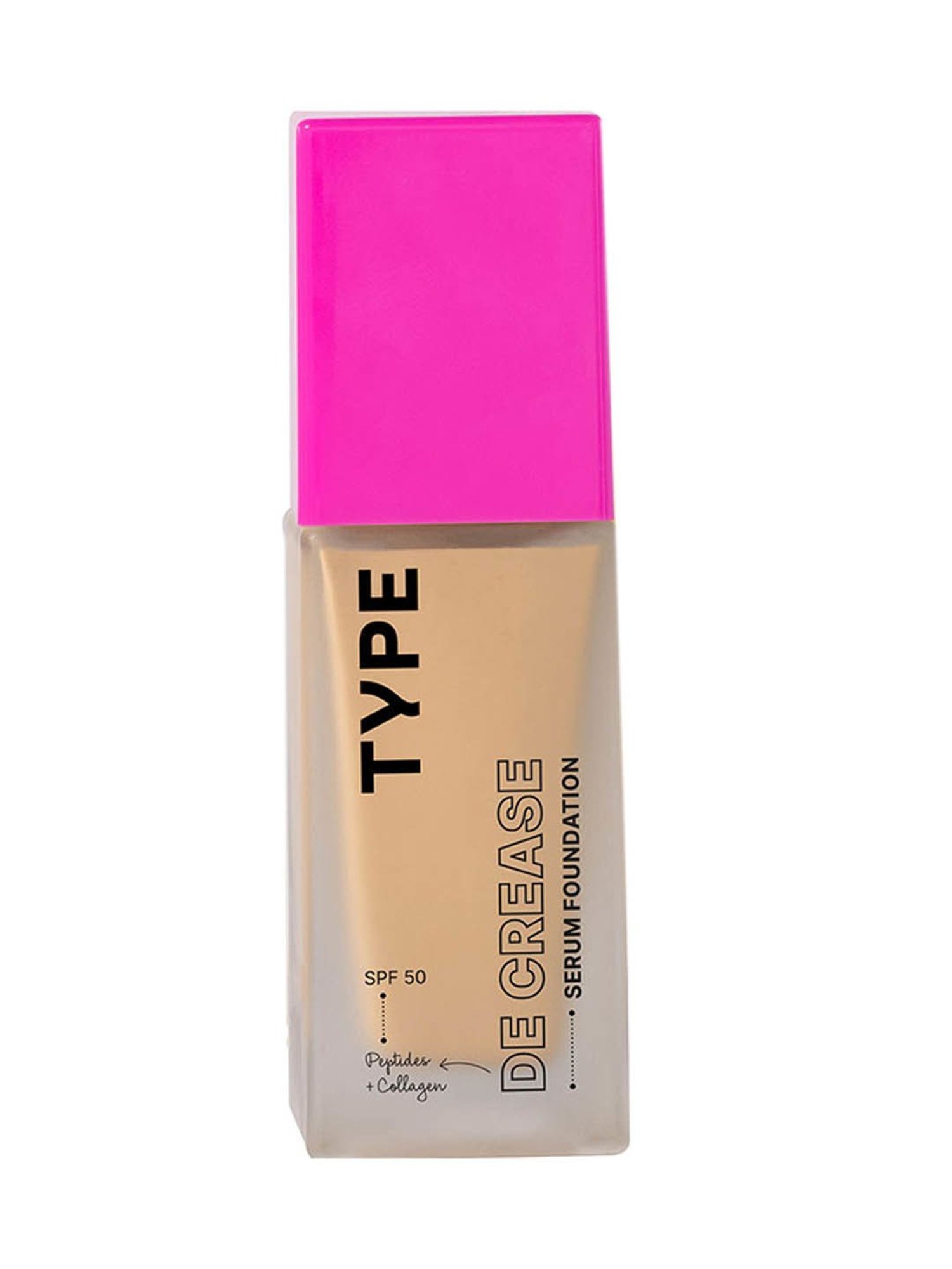 TYPE BEAUTY Decrease SPF 50 PA ++++  Serum Foundation Nutmeg - 30 ml