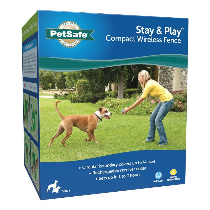PetSafe Stay and Play Compact Adjustable Wireless Fence