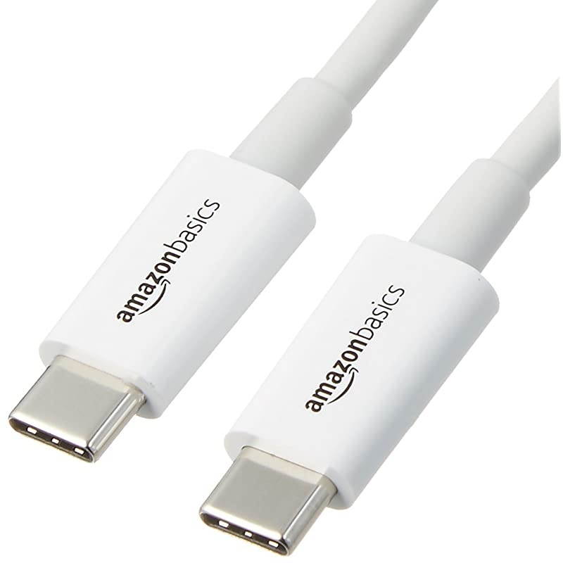 USB TypeC to USB TypeC 20 Charger Cable 9 Feet 27 Meters White