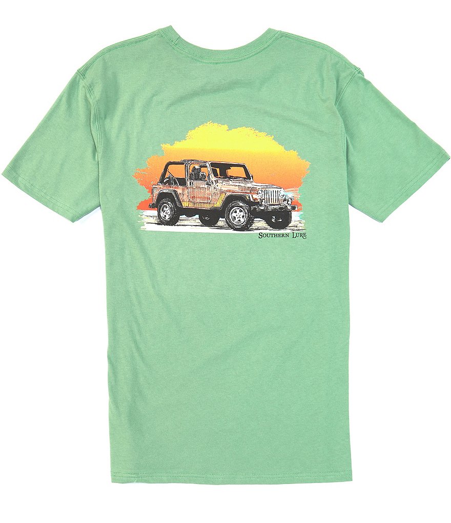 Southern Lure Short-Sleeve Jeep Graphic Pocket Tee