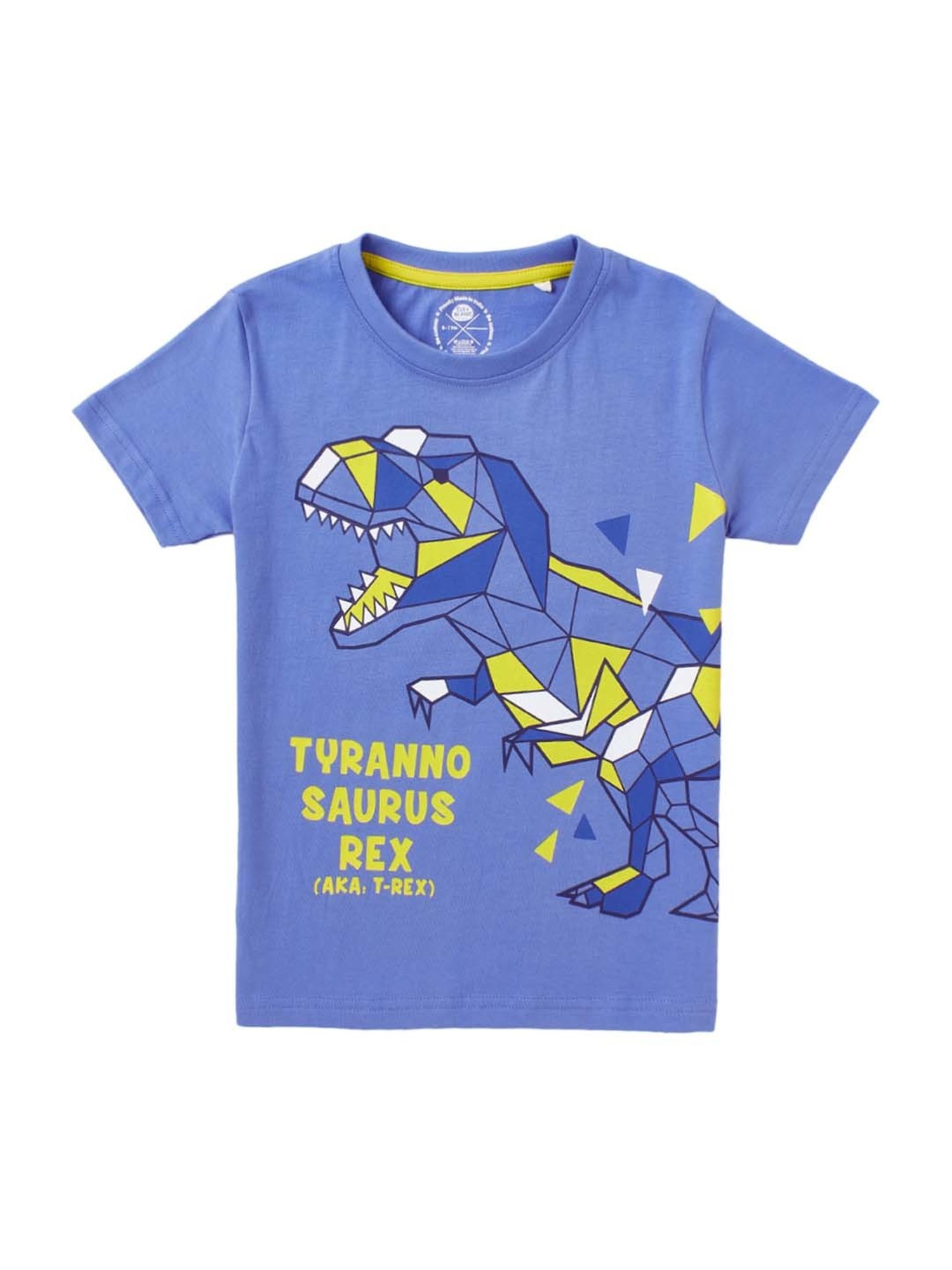 Cub McPaws Boys Multicolor Cotton Printed T-Shirt (Pack of 3)