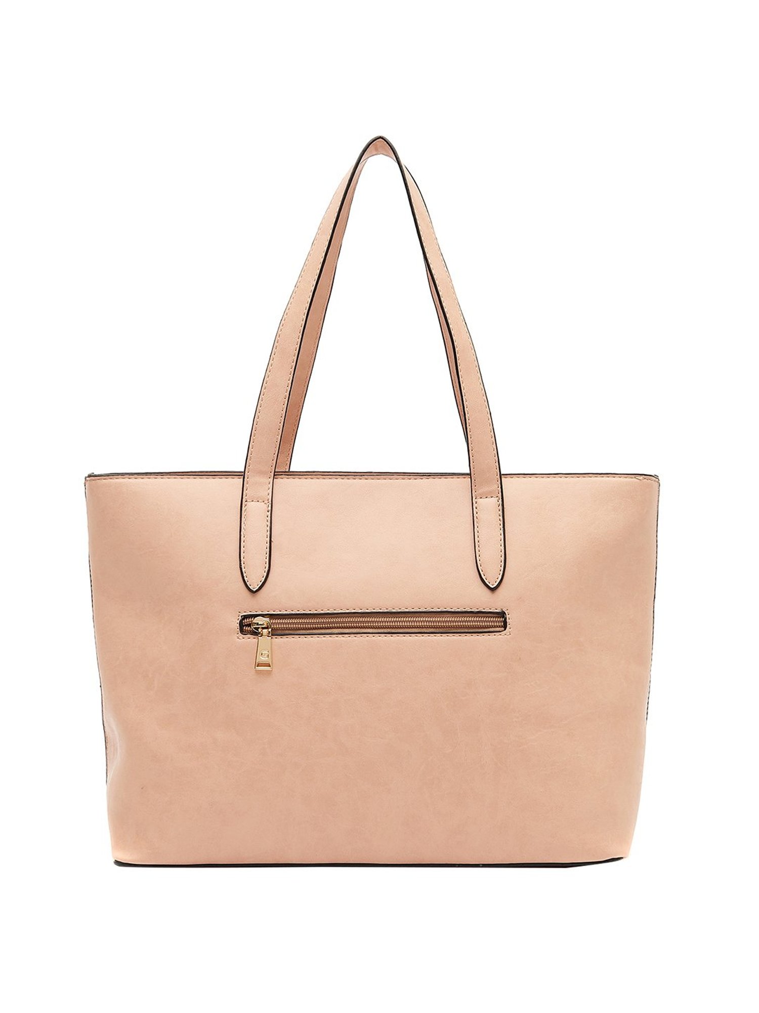 Giordano Capsule Blush Pink Solid Medium Shoulder Handbag